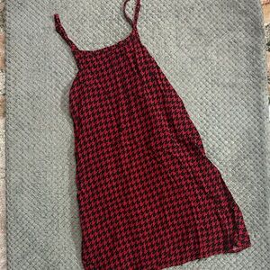 Art Class Red and Black Patterned dress